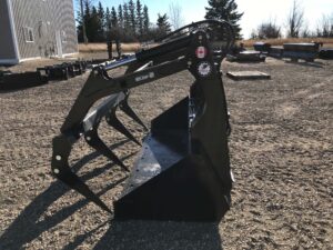 New Dirt Trax Round Bale Bucket Grapple