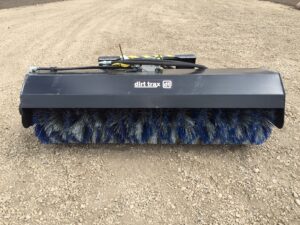 New Dirt Trax Rotary Broom Attachment