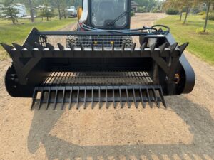 Skid Steer Screening Rock Bucket
