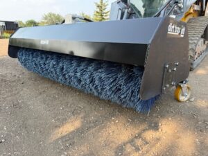Used Dirt Trax 84-Inch-Wide Hydraulic Angle Rotary Broom